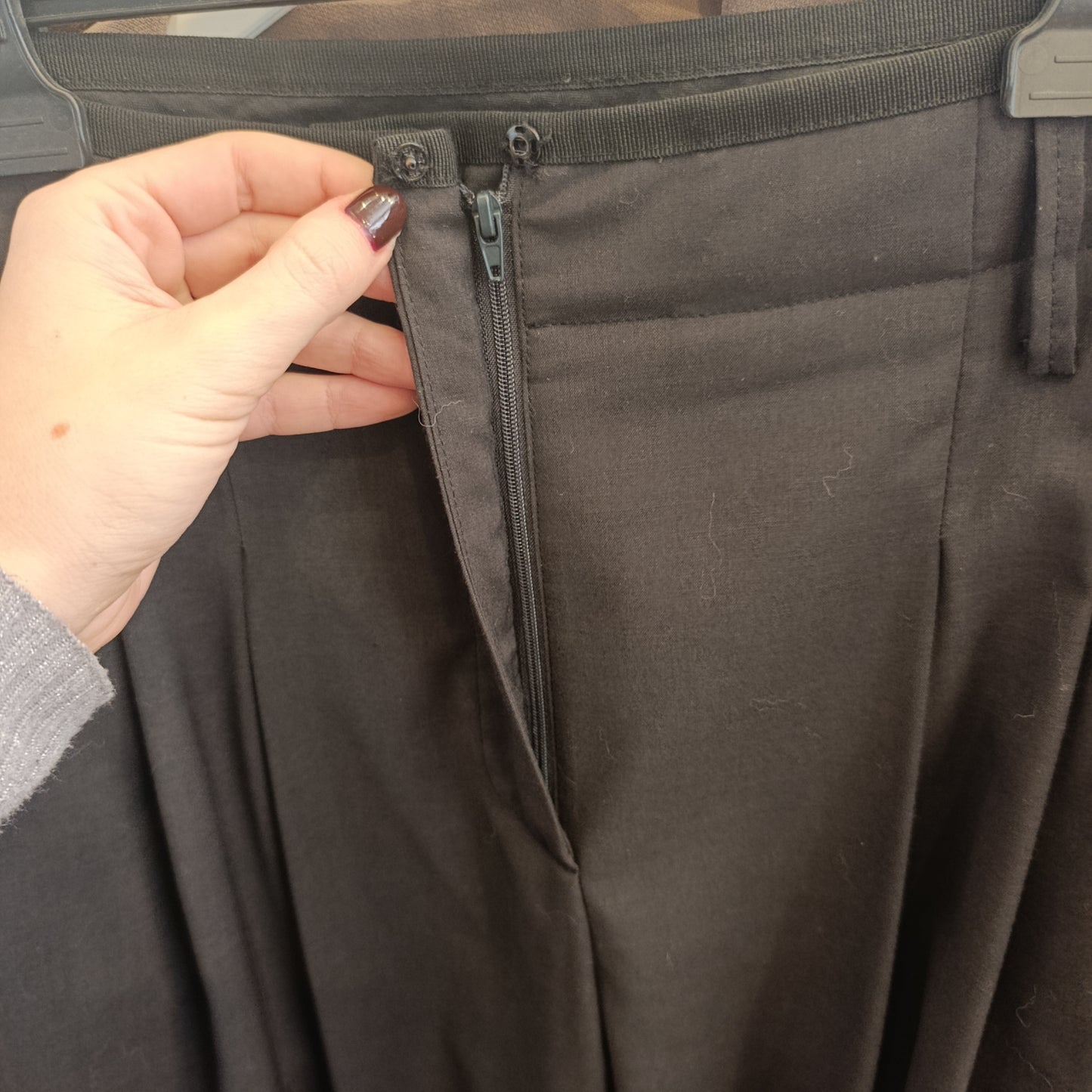 Pantalone antracite Malloni tg 40