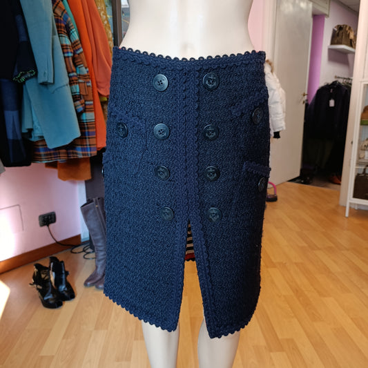 Gonna in maglia blu Paul Smith tg 40