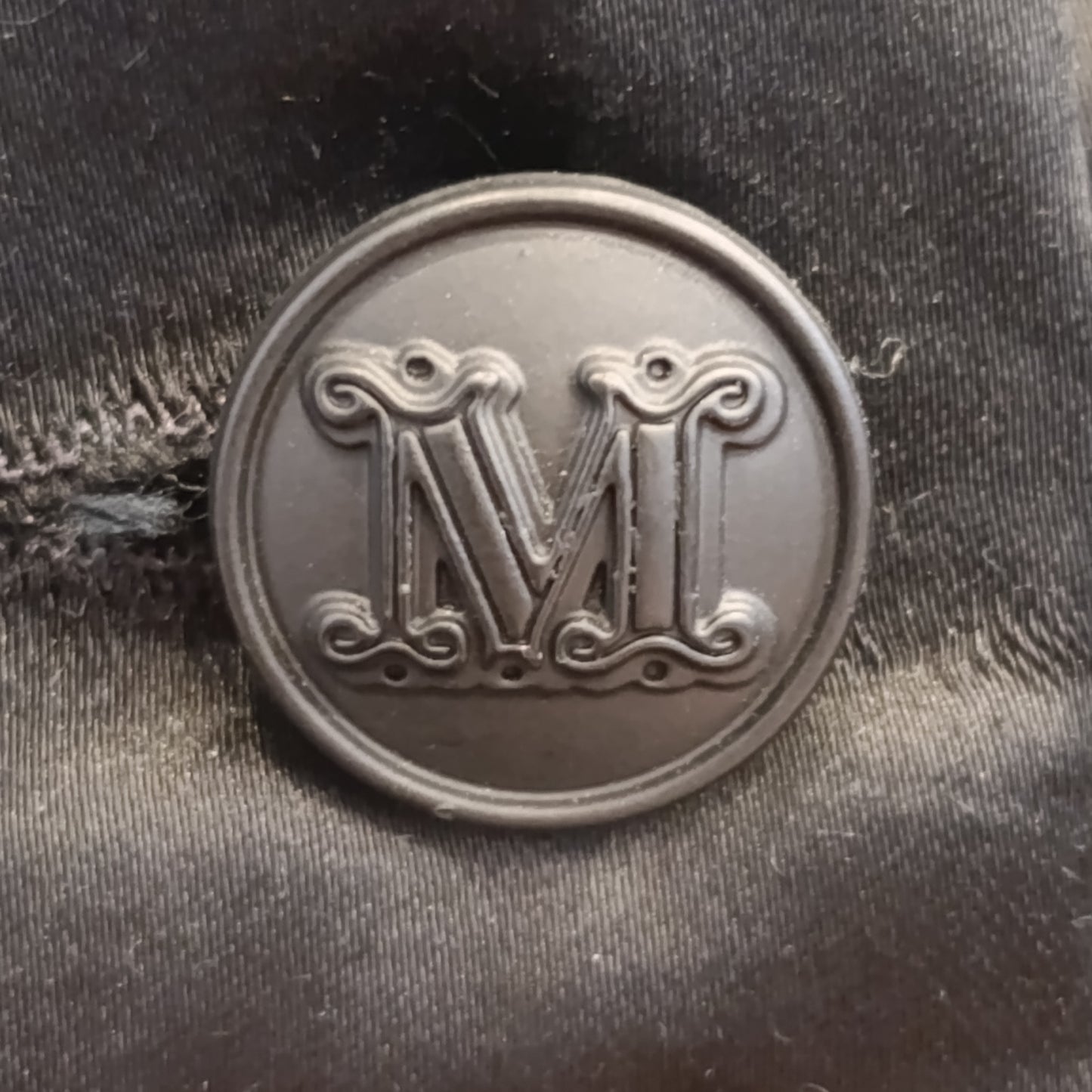 Pantalone nero lucido MaxMara tg 38