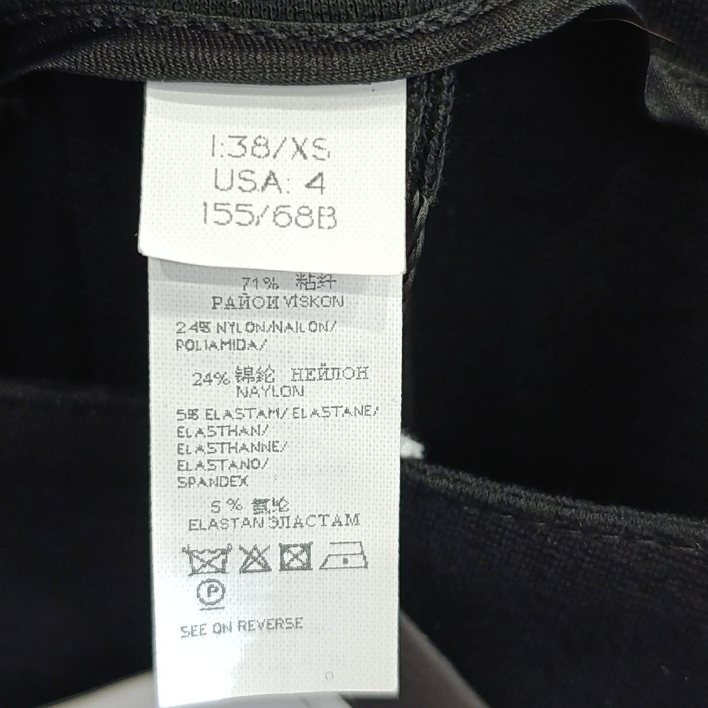 Pantalone nero Paul&Shark tg 38