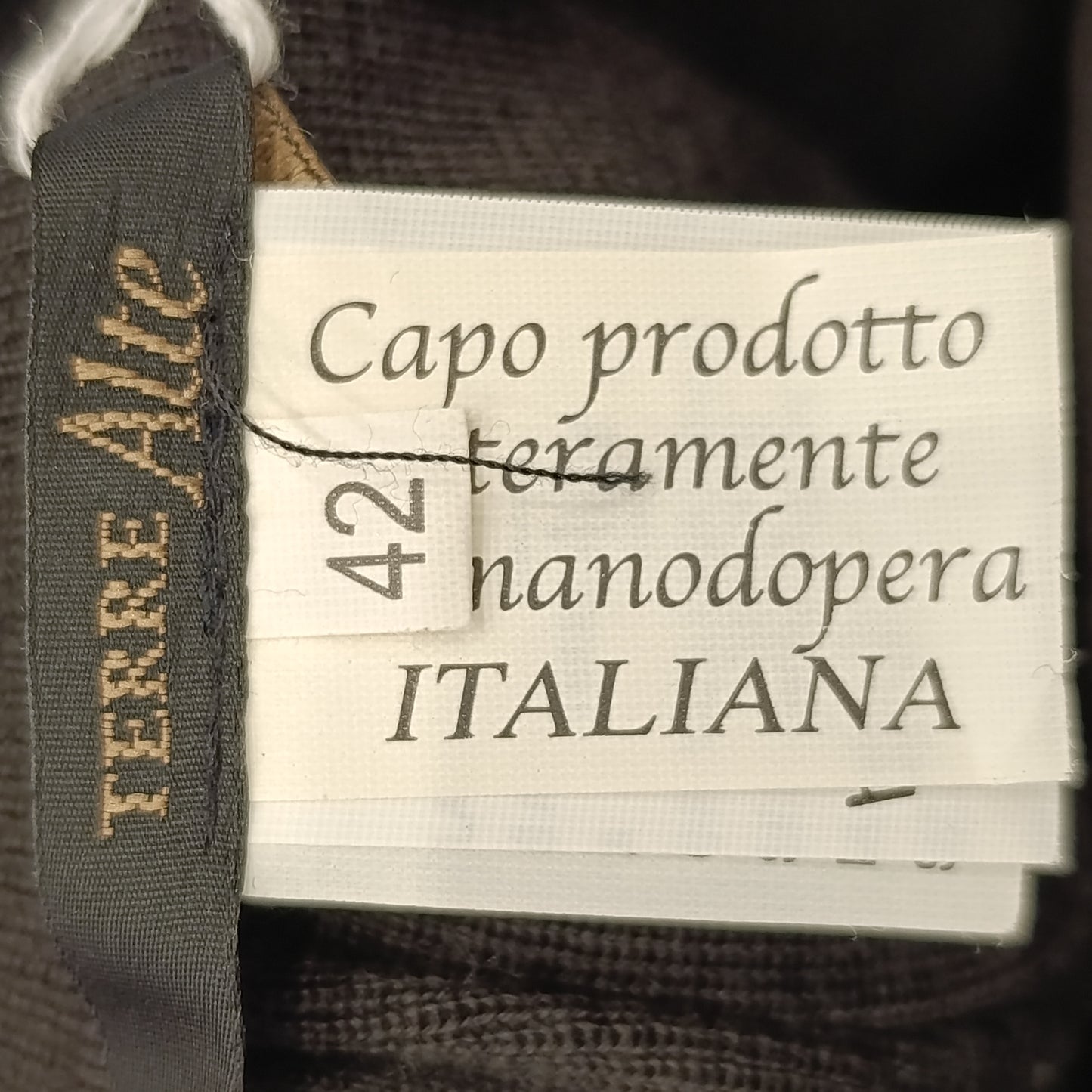 Minigonna antracite Terre Alte tg 42