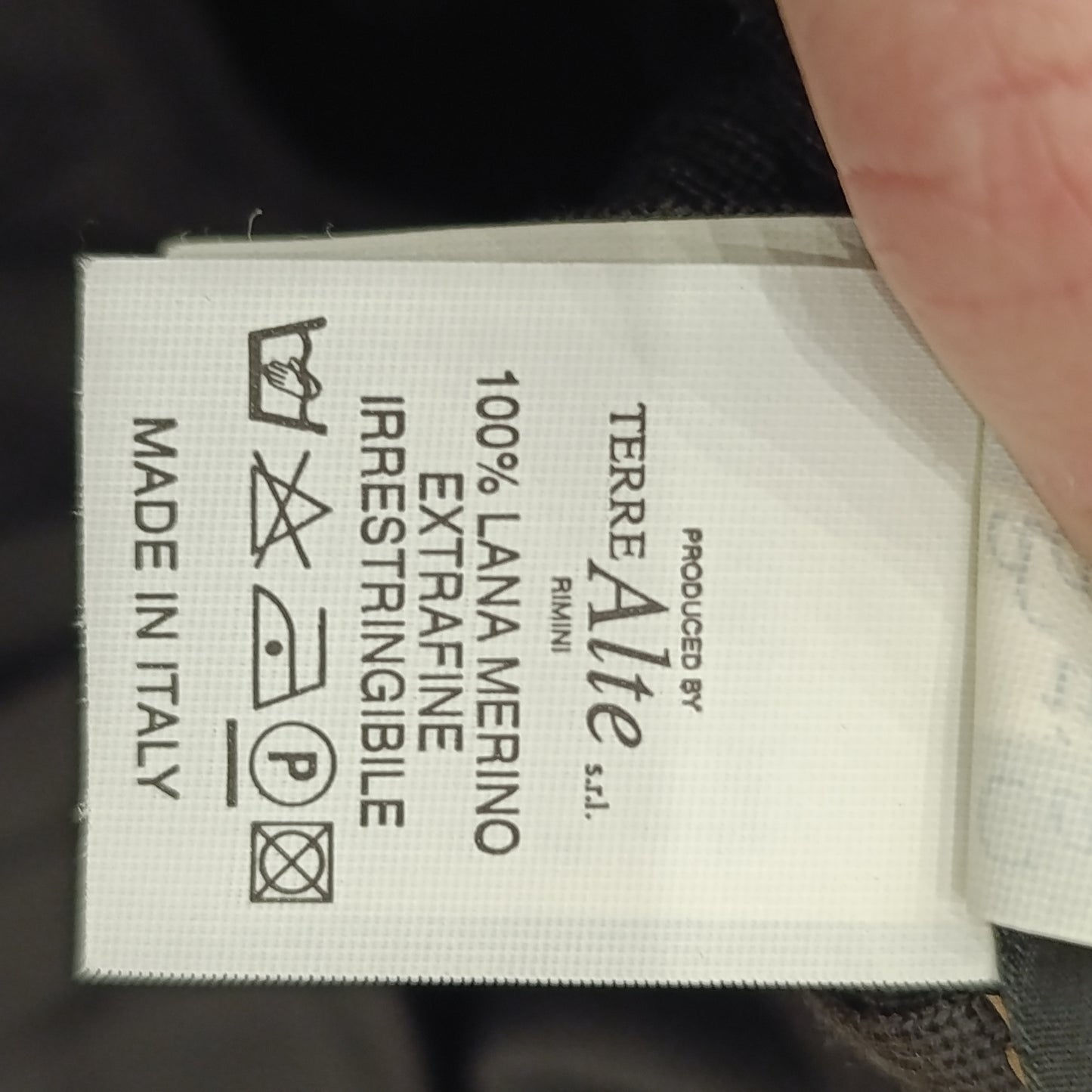 Minigonna antracite Terre Alte tg 42