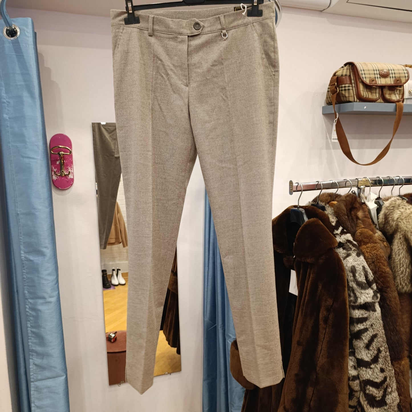 Pantalone beige André Maurice tg 44