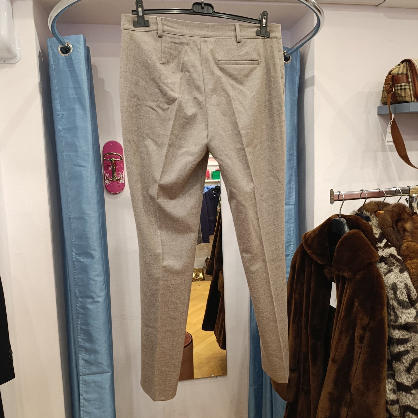 Pantalone beige André Maurice tg 44