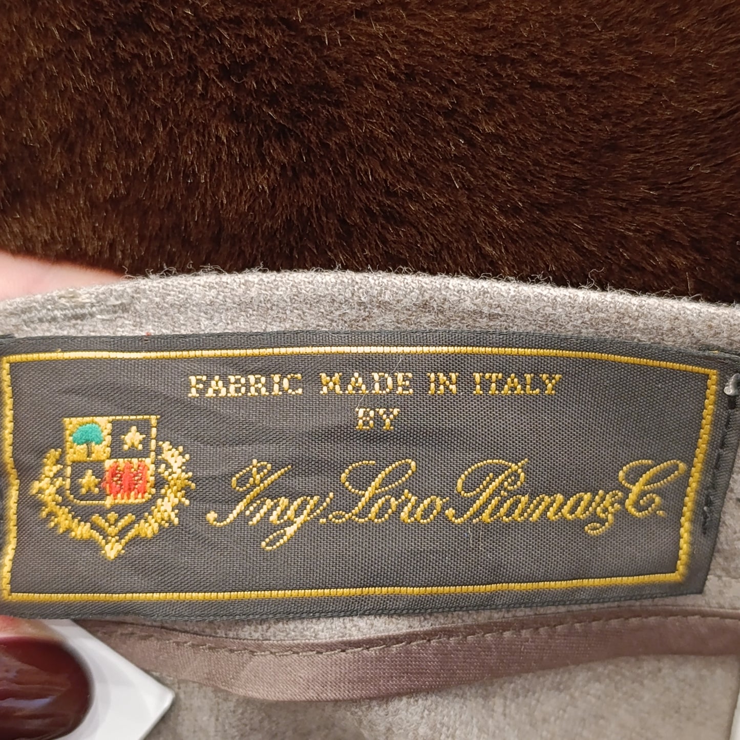 Pantalone beige André Maurice tg 44