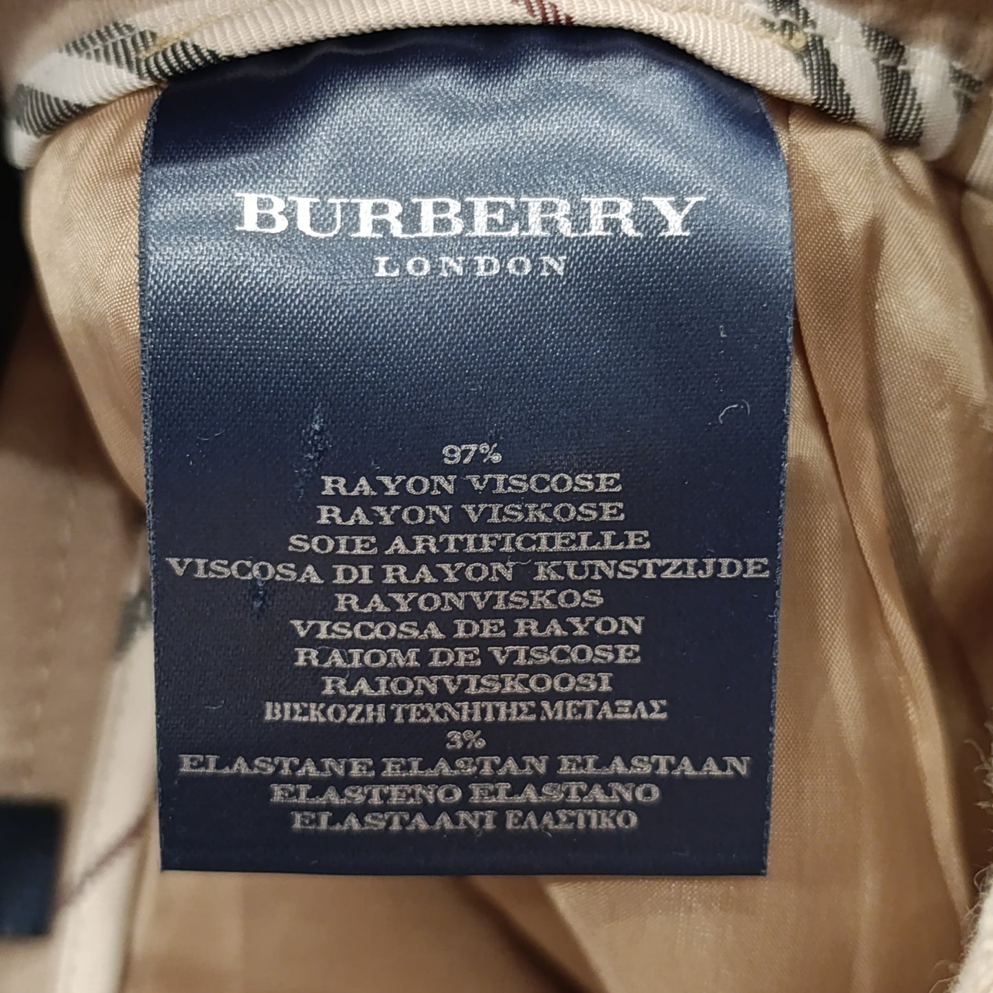 Gonna beige Burberry tg 38