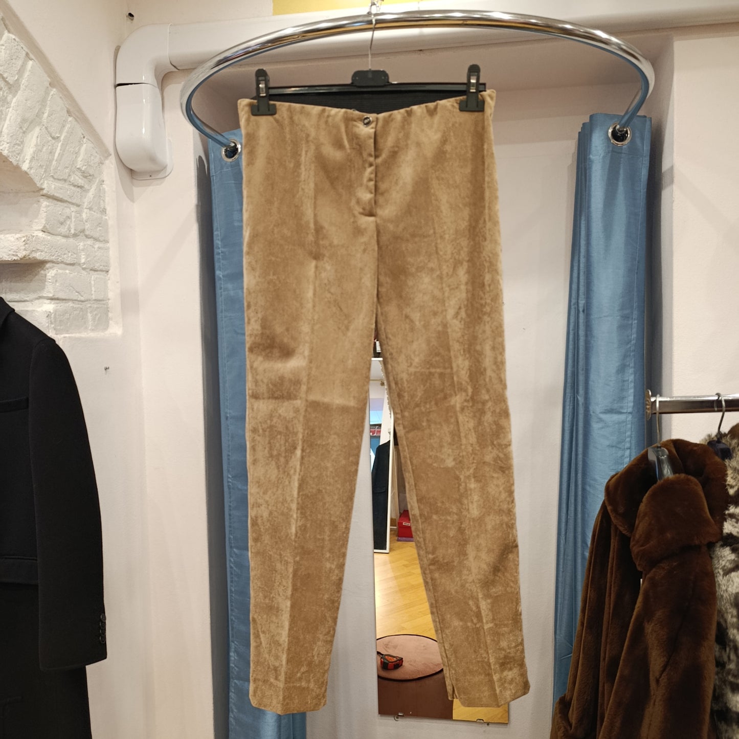 Pantalone beige Andrea Sepe tg 44
