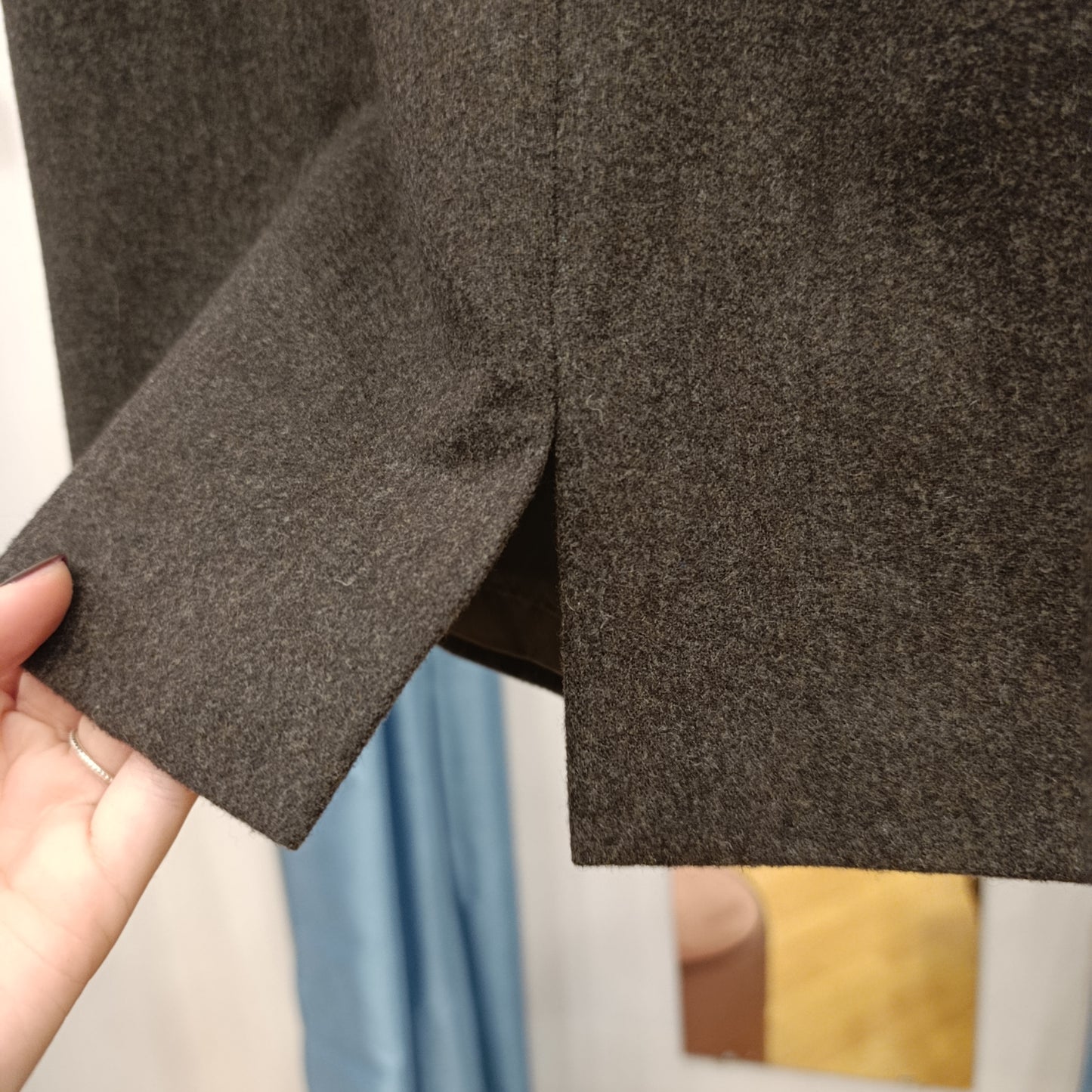 Gonna antracite Giorgio Armani tg 38