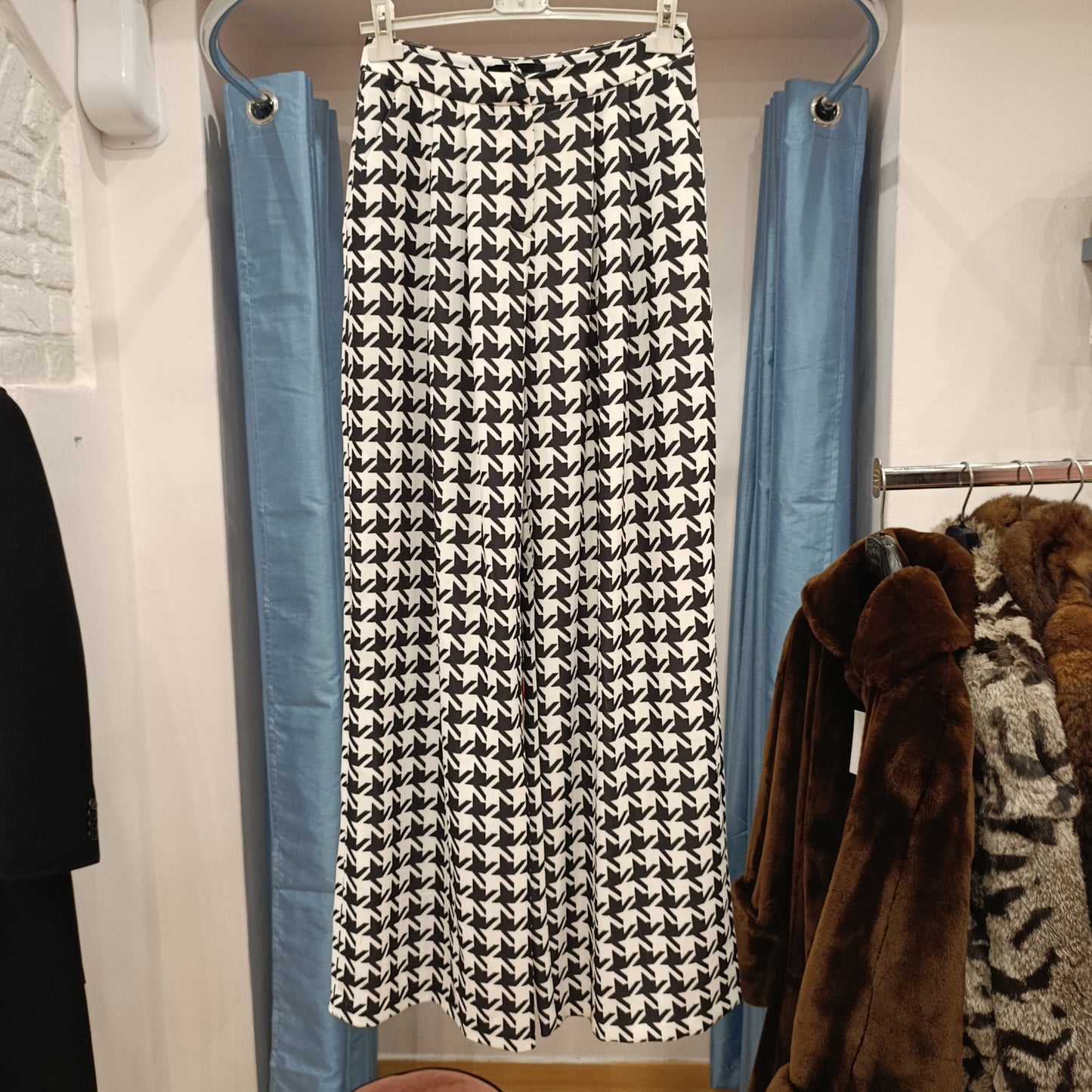 Pantalone pied de poule Monique Garconne tg 40