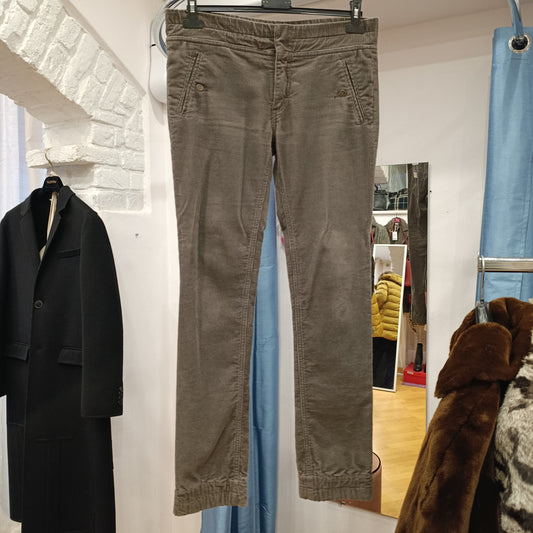 Pantalone velluto cioccolato Chloé tg 36