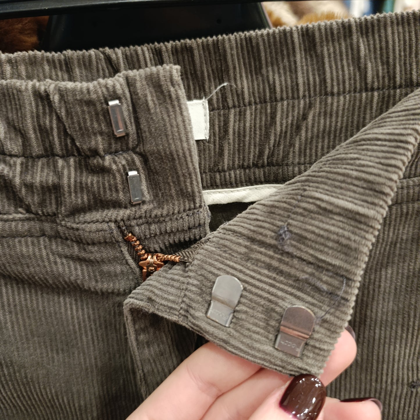 Pantalone velluto cioccolato Chloé tg 36