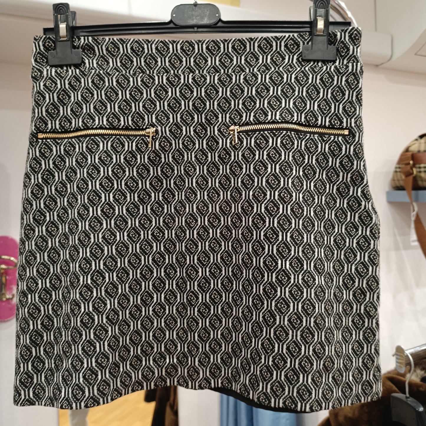 Minigonna Liu Jo bianca e nera tg 42