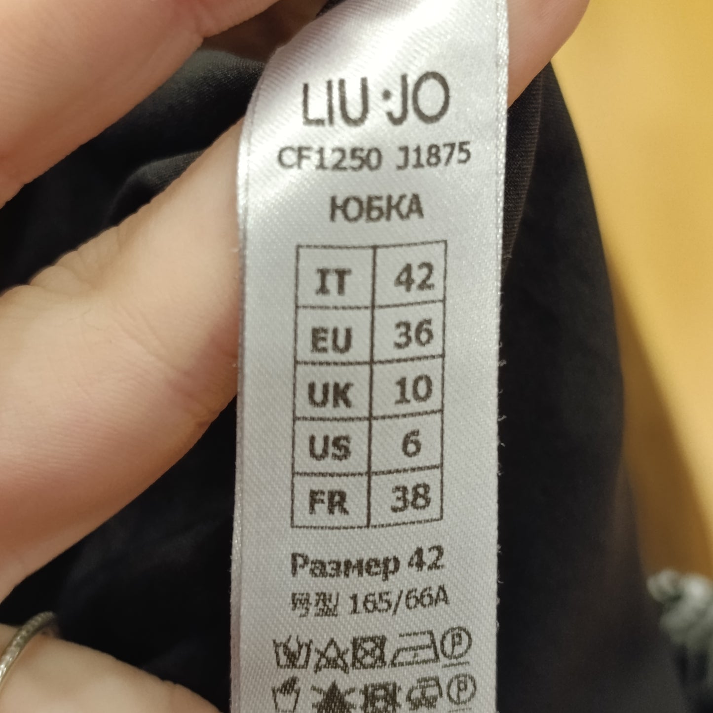 Minigonna Liu Jo bianca e nera tg 42