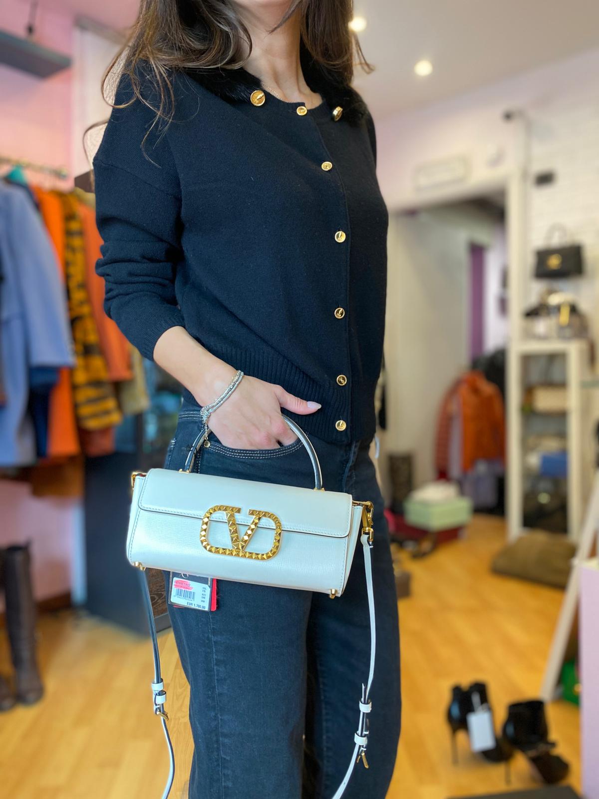 Borsa Valentino V logo nuova