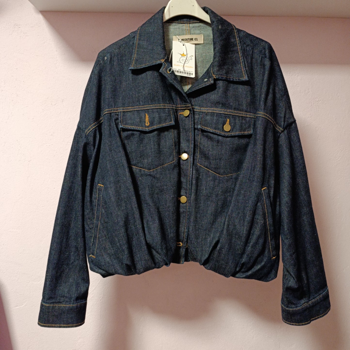 Blazer denim Semicouture tg 40 over