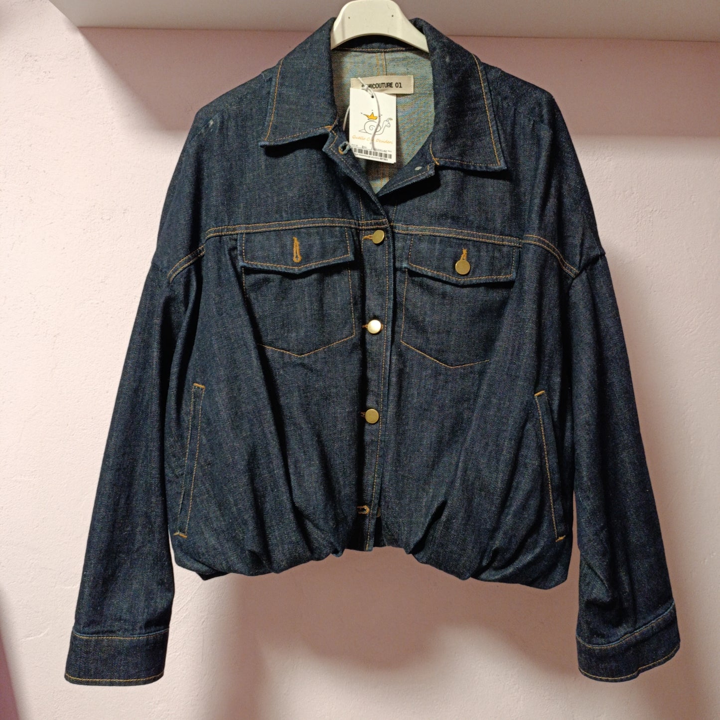 Blazer denim Semicouture tg 40 over