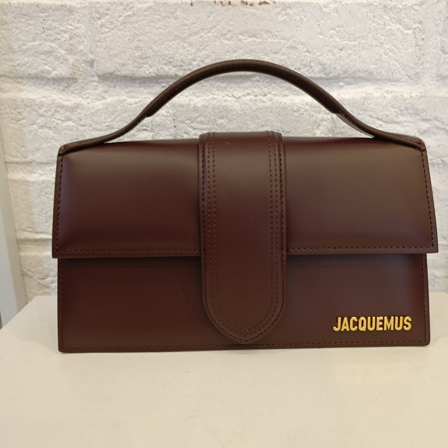 Borsa Jacquemous marrone come nuova