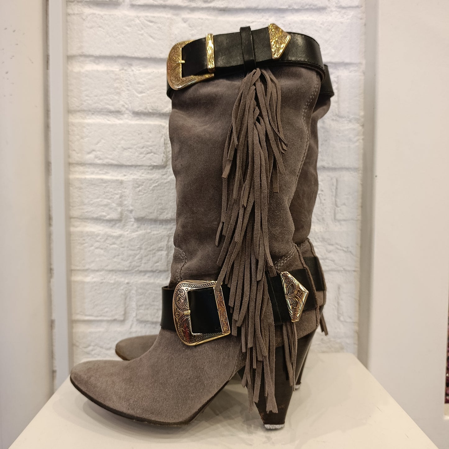 Stivale Pinko con frange n*36