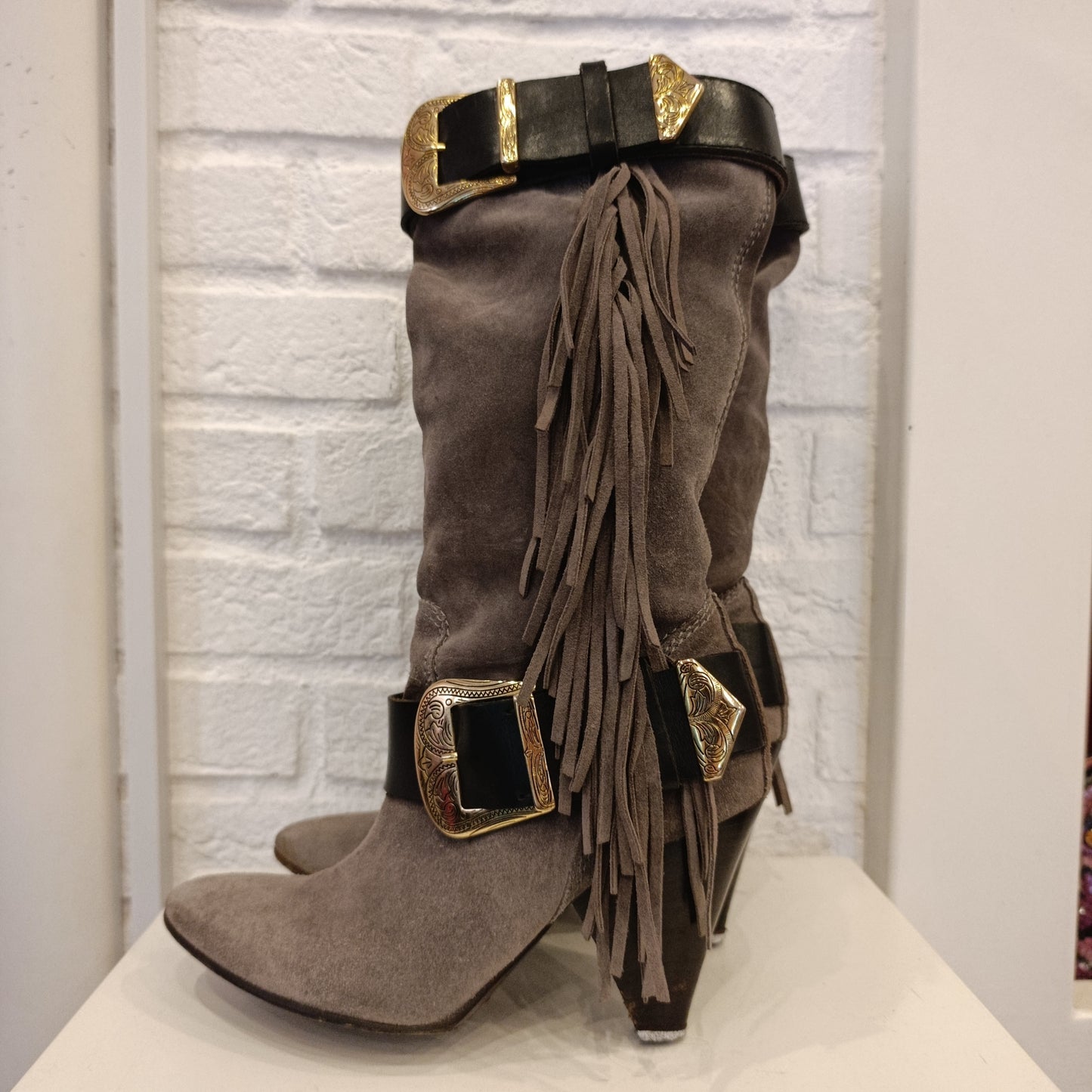 Stivale Pinko con frange n*36