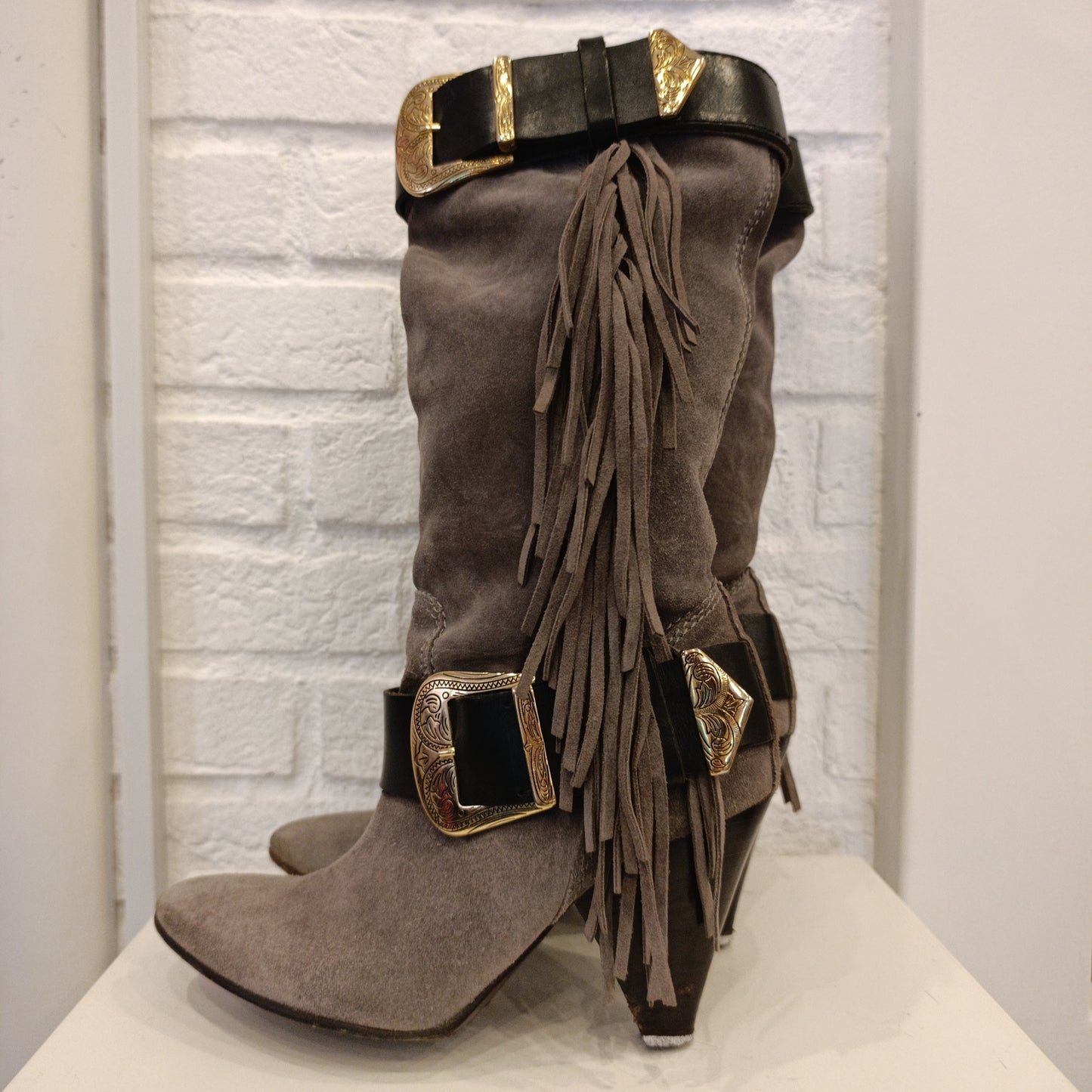 Stivale Pinko con frange n*36