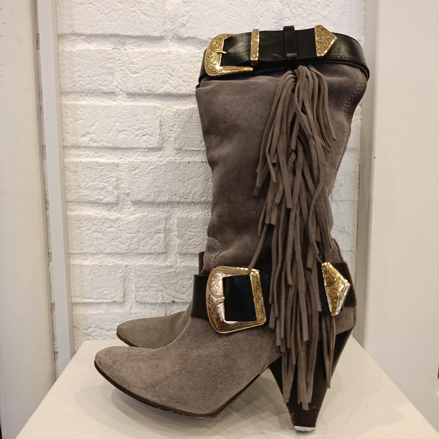 Stivale Pinko con frange n*36