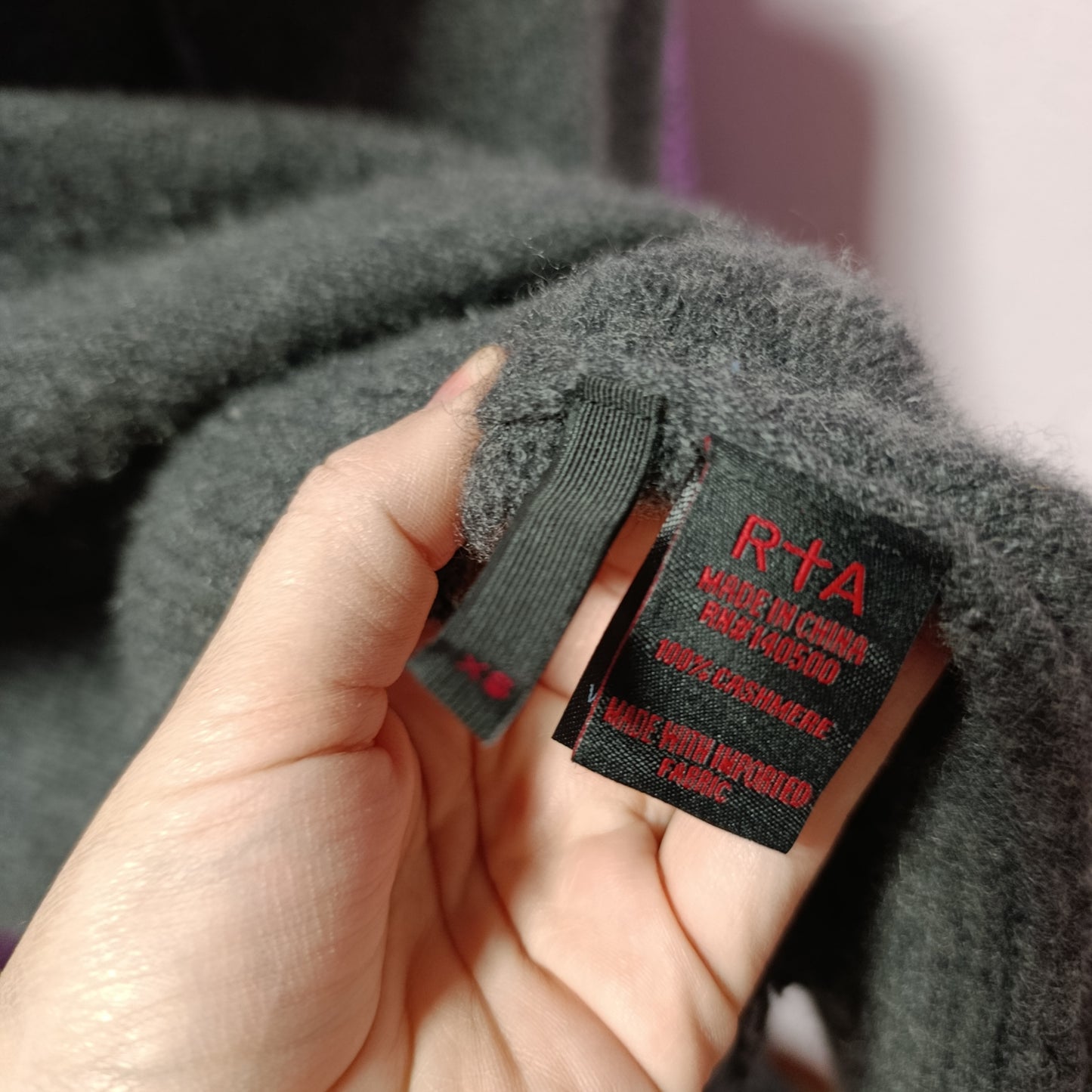 Maglione RtA tg xs puro cashmere