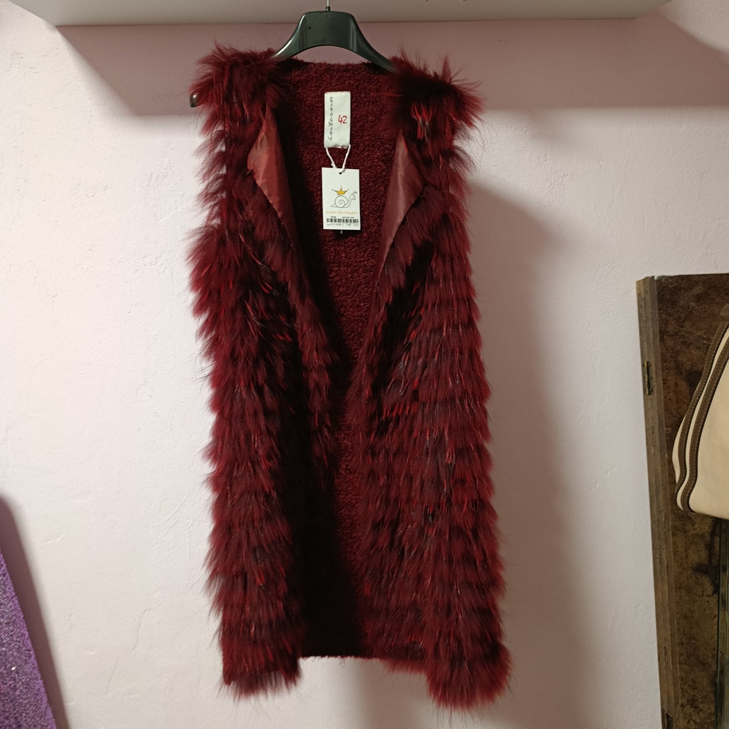 Gilet Interno 42 pelo vero tg 42