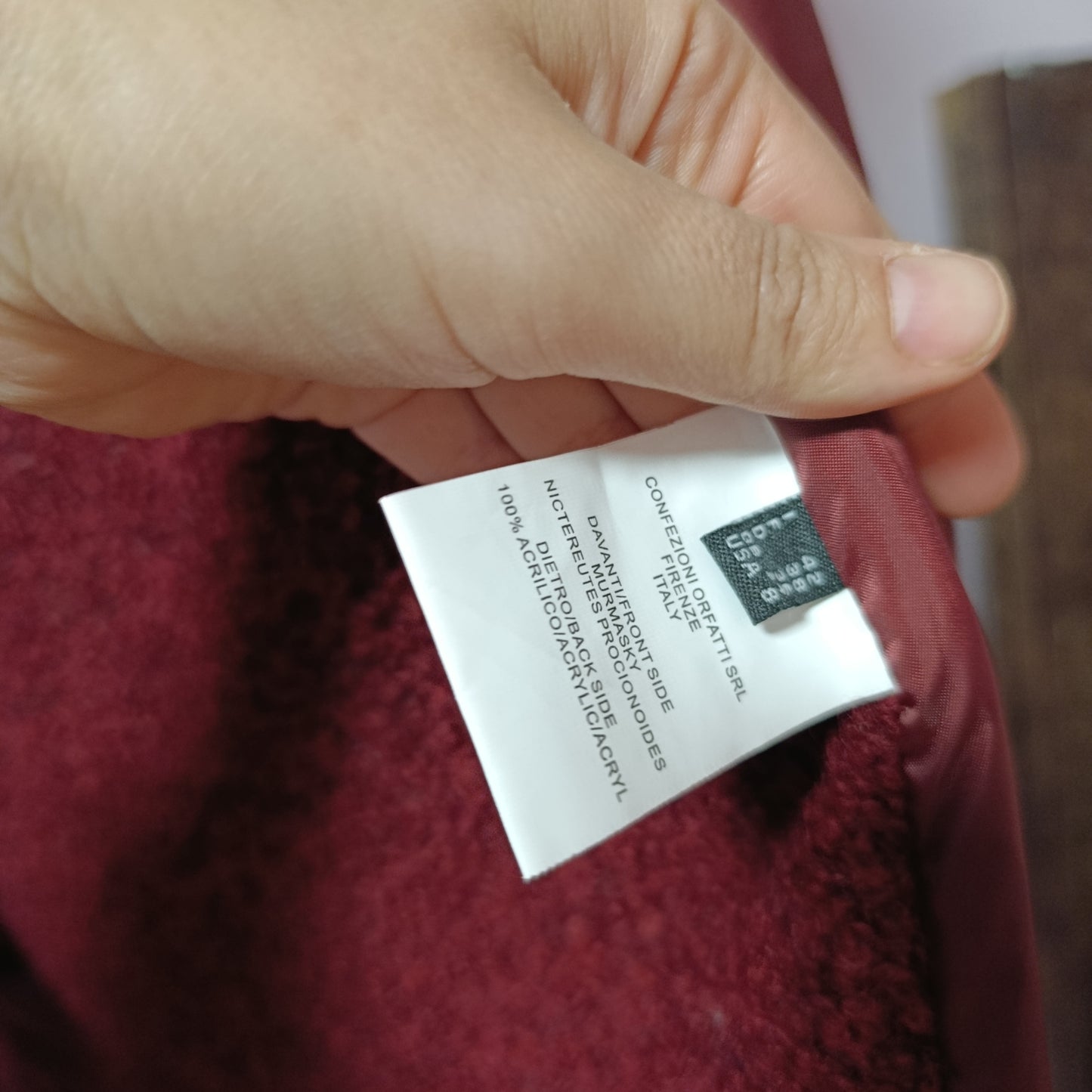 Gilet Interno 42 pelo vero tg 42