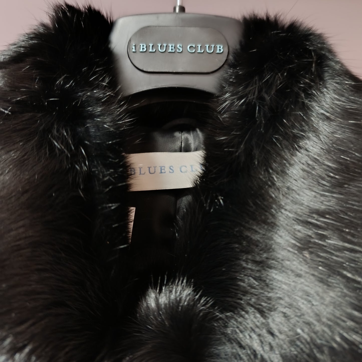 Pelliccia Iblues inserti pelle tg 42