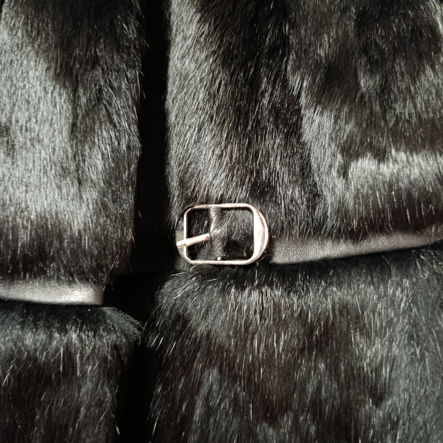 Pelliccia Iblues inserti pelle tg 42