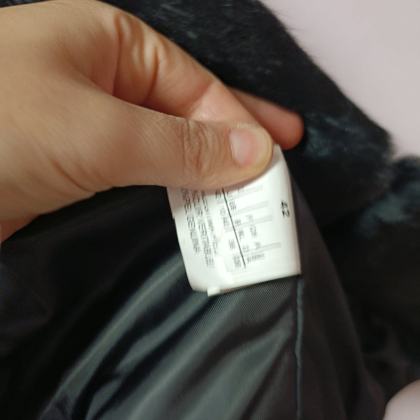 Pelliccia Iblues inserti pelle tg 42