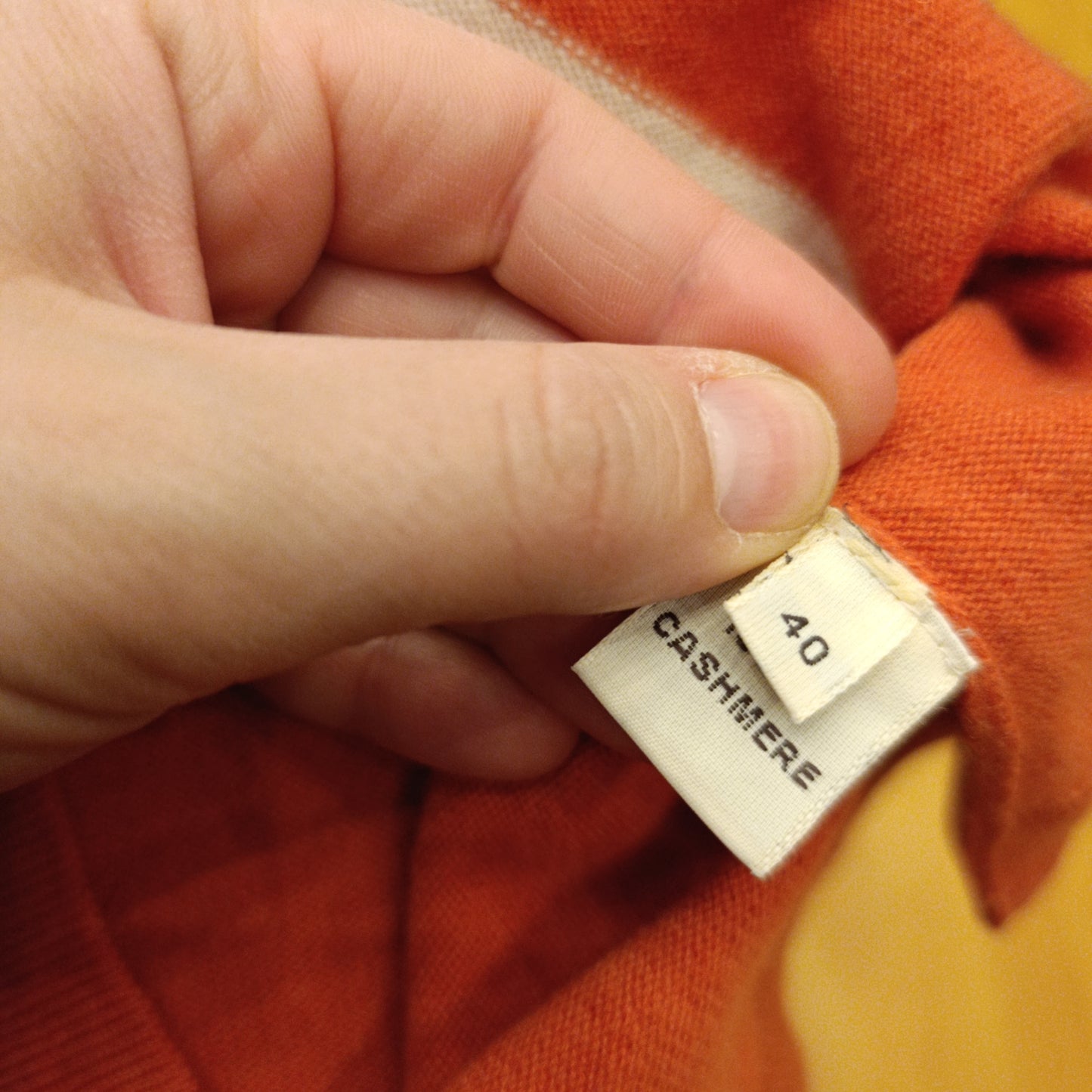 Maglioncino cashemere Colombo puro cashemere tg 40 abbondante