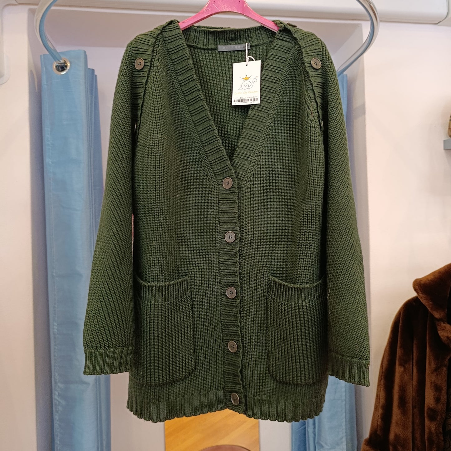 Maxi cardigan Alberta Ferretti tg 42 over