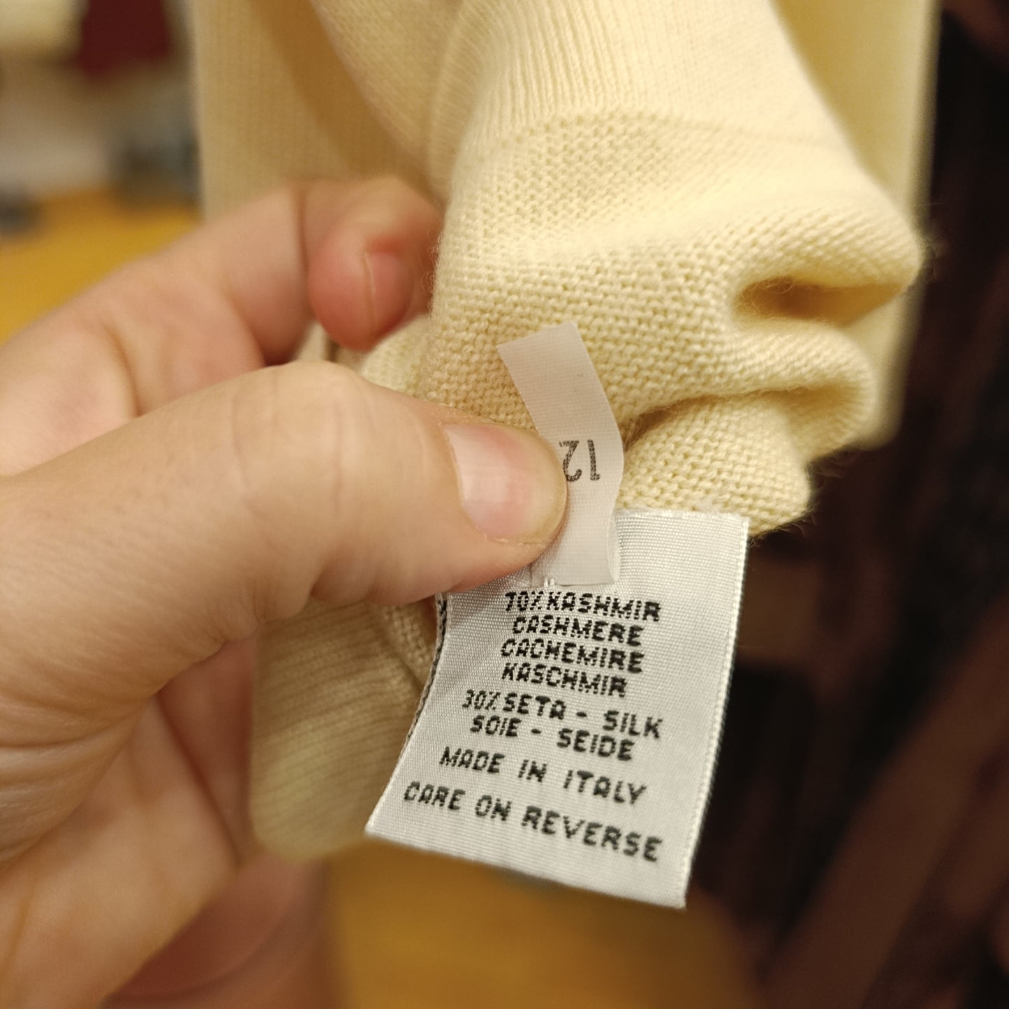 Maglione Lamberto Losani cashemere & seta tg II