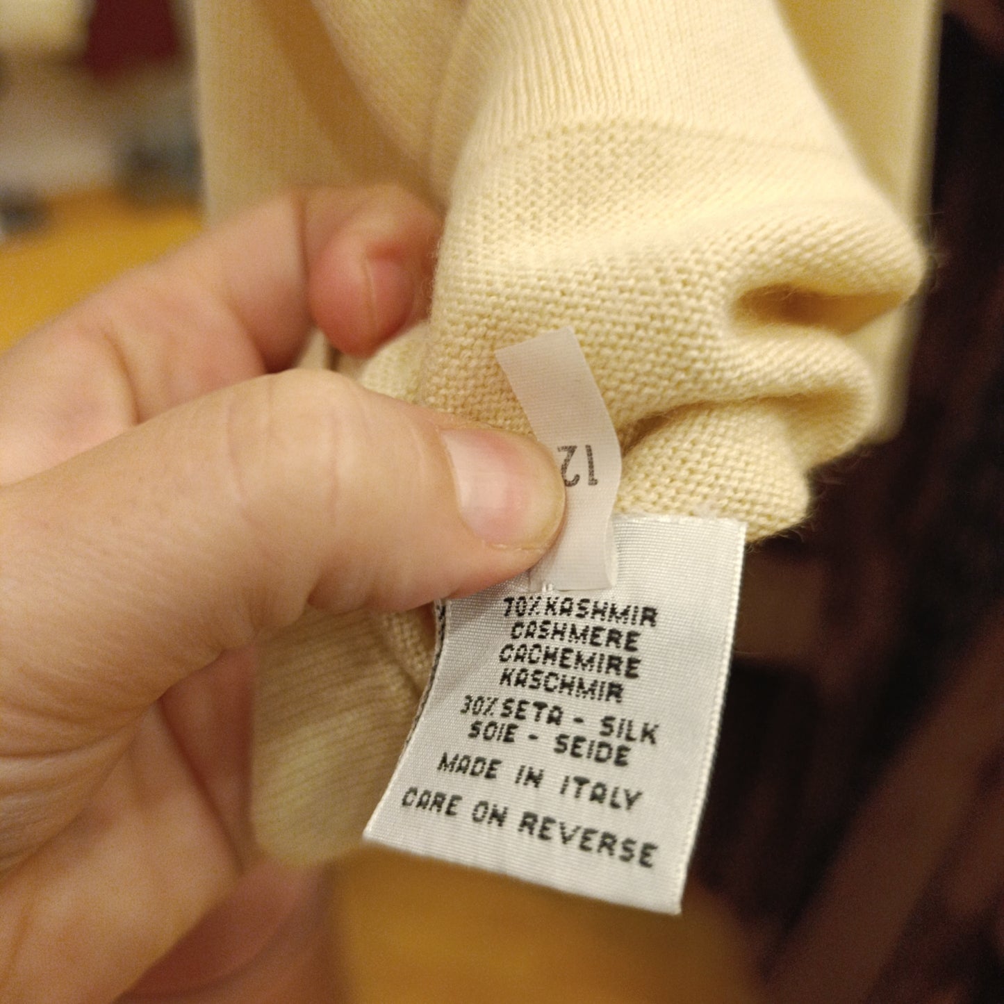 Maglione Lamberto Losani cashemere & seta tg II