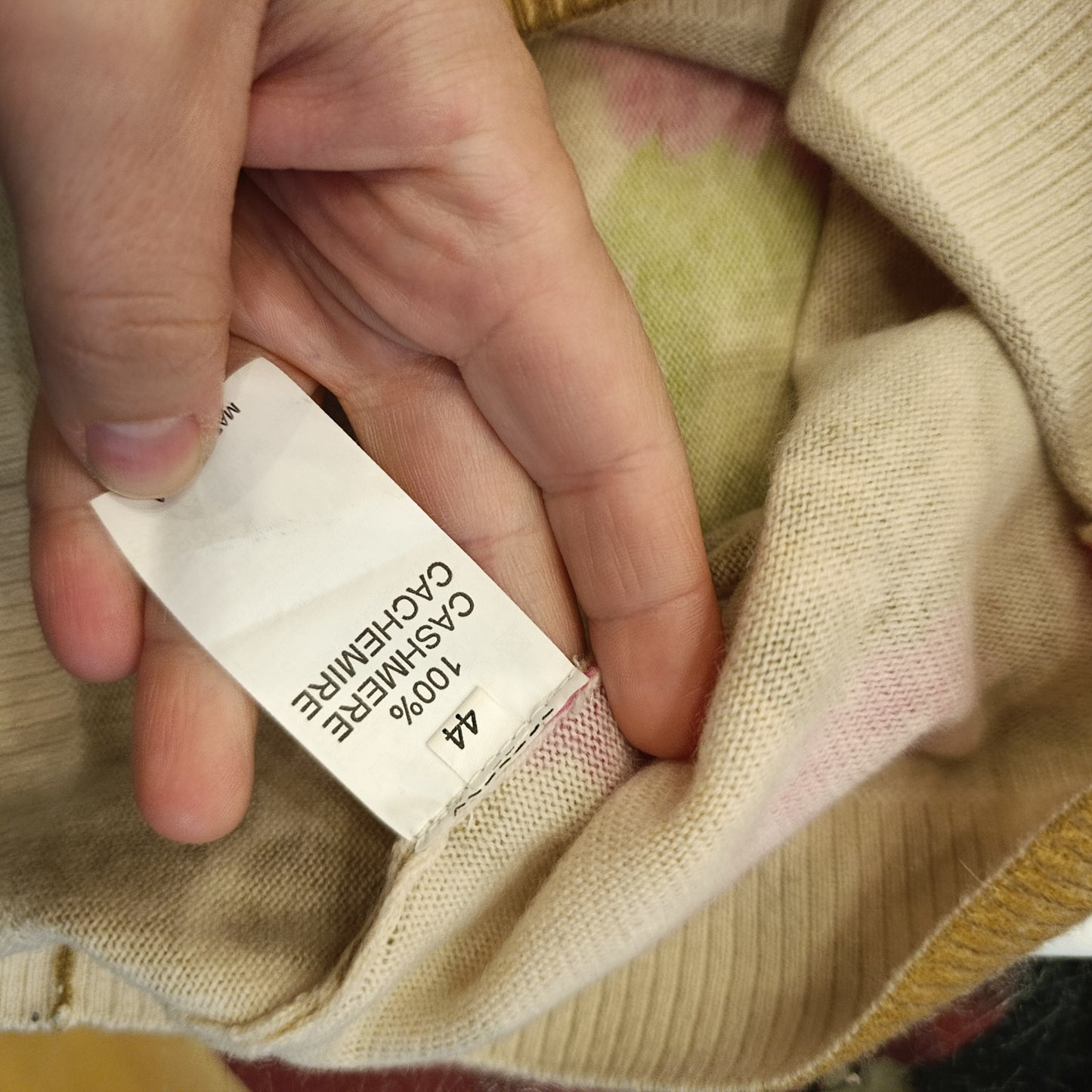 Cardigan puro cashemere tg 44