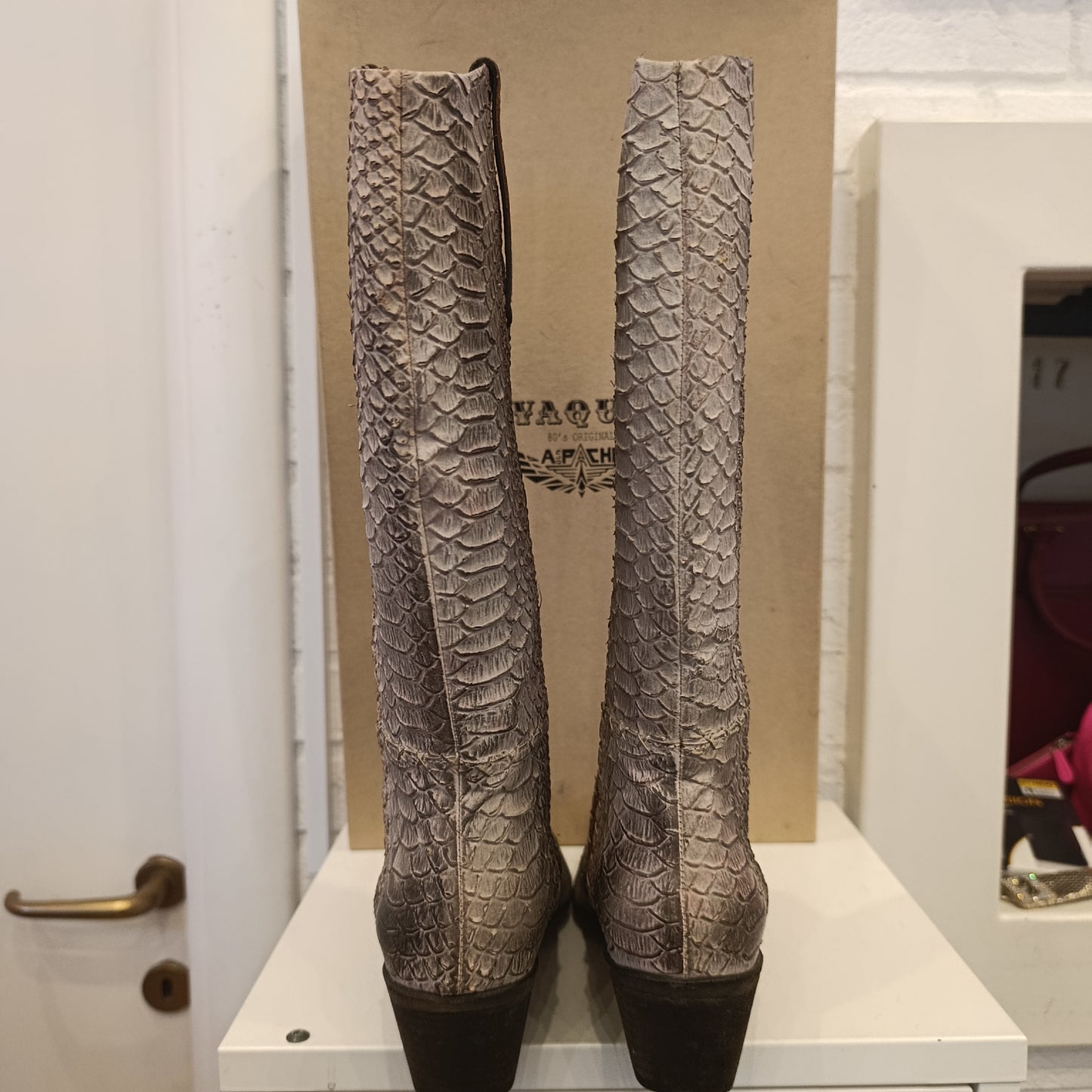 Stivale El Vaquero stampa rettile nr 39