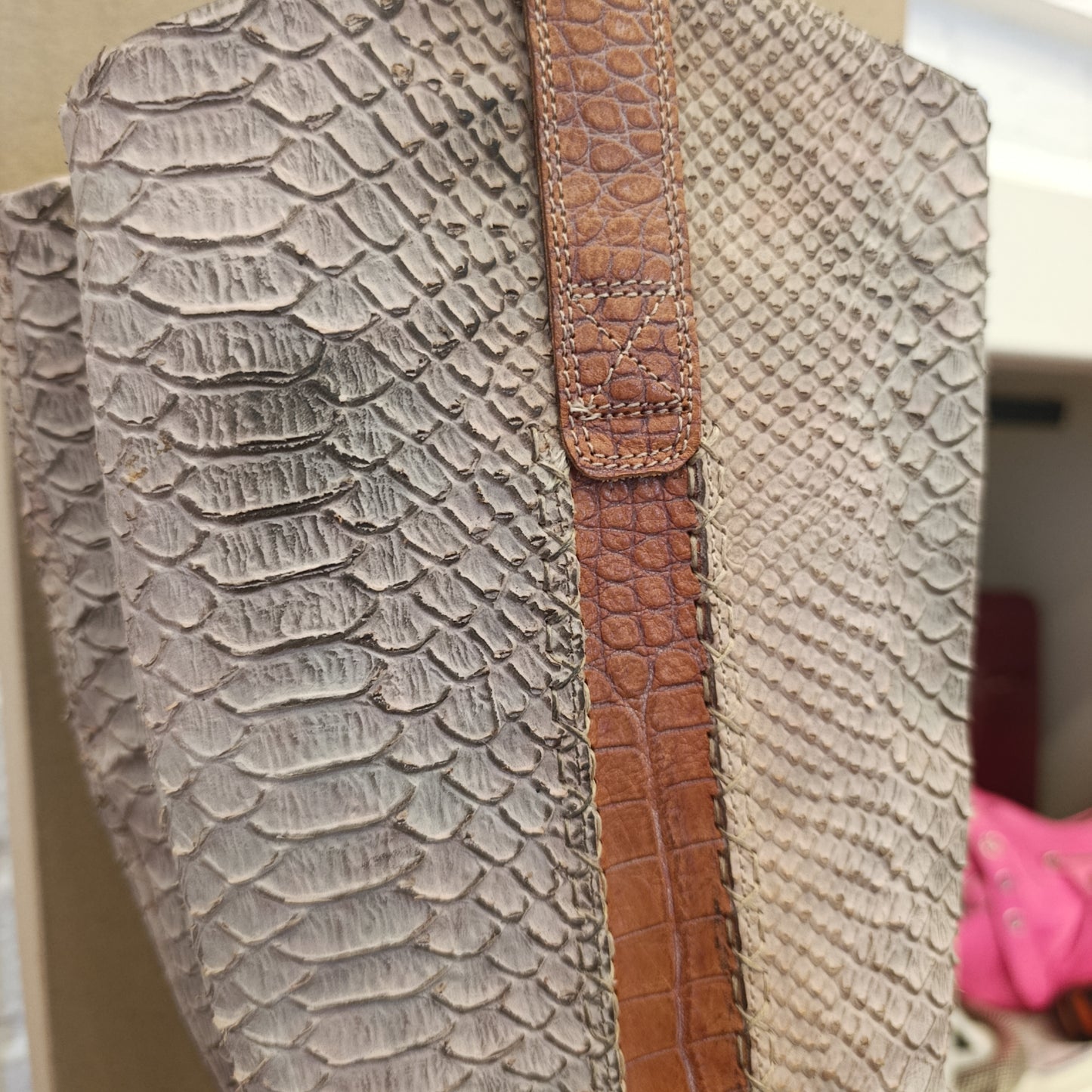 Stivale El Vaquero stampa rettile nr 39