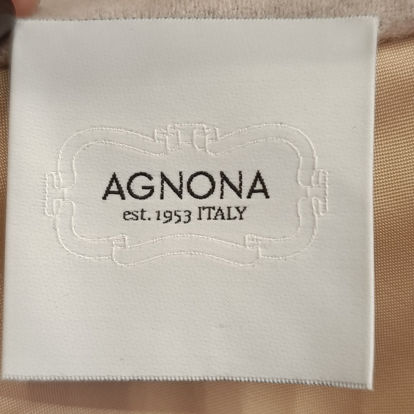 Cappotto Agnona grigio tg 42