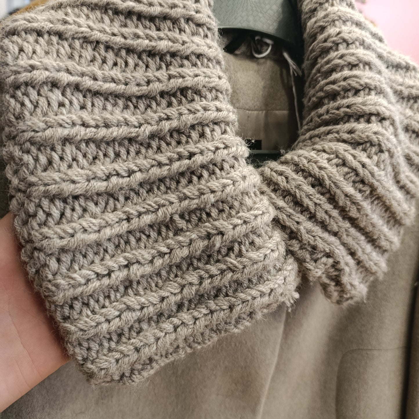 Cappotto beige Cinzia Rocca tg 42/44 tessuto Loro Piana