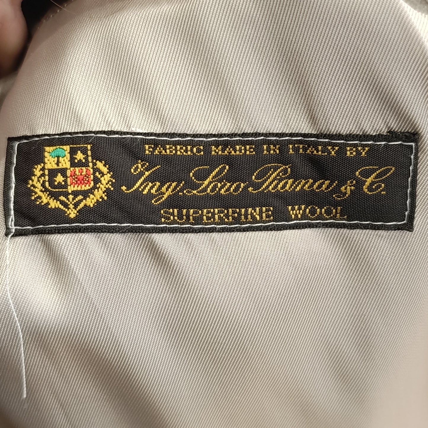 Cappotto beige Cinzia Rocca tg 42/44 tessuto Loro Piana