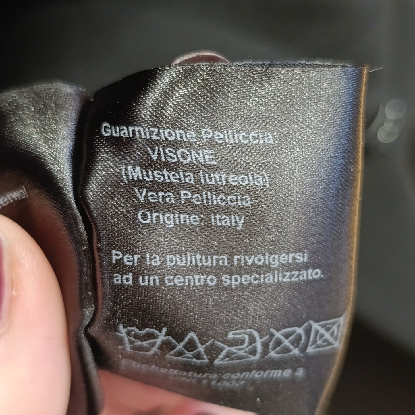 Cappotto nero Cinzia Rocca tg 46