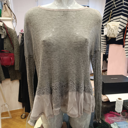 Maglia grigia Ermanno Scervino tg M/L