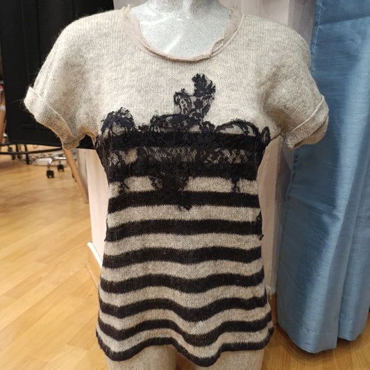 Maglia grigio/blu Ermanno Scervino tg 42