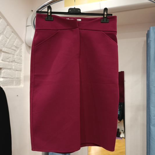 Gonna burgundy Agnona tg 38