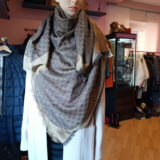 Sciarpa Gucci marrone