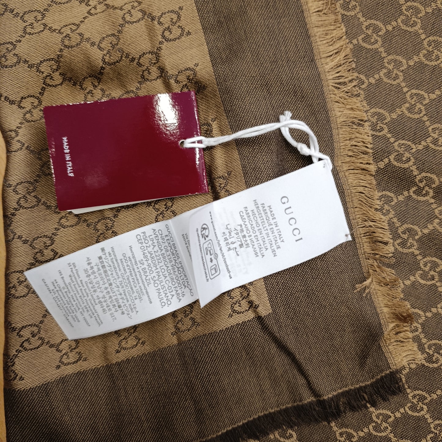 Sciarpa Gucci double face