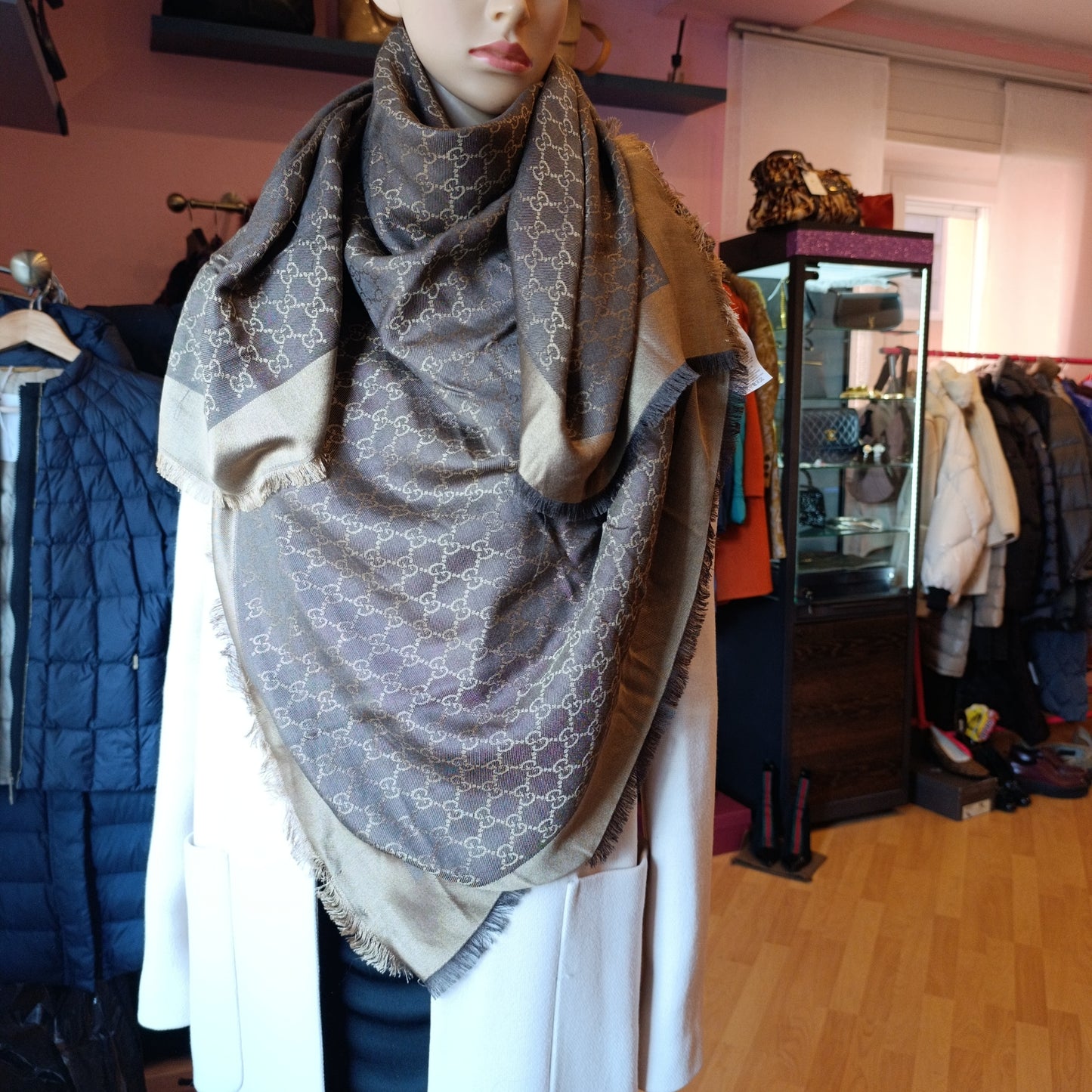 Sciarpa Gucci double face