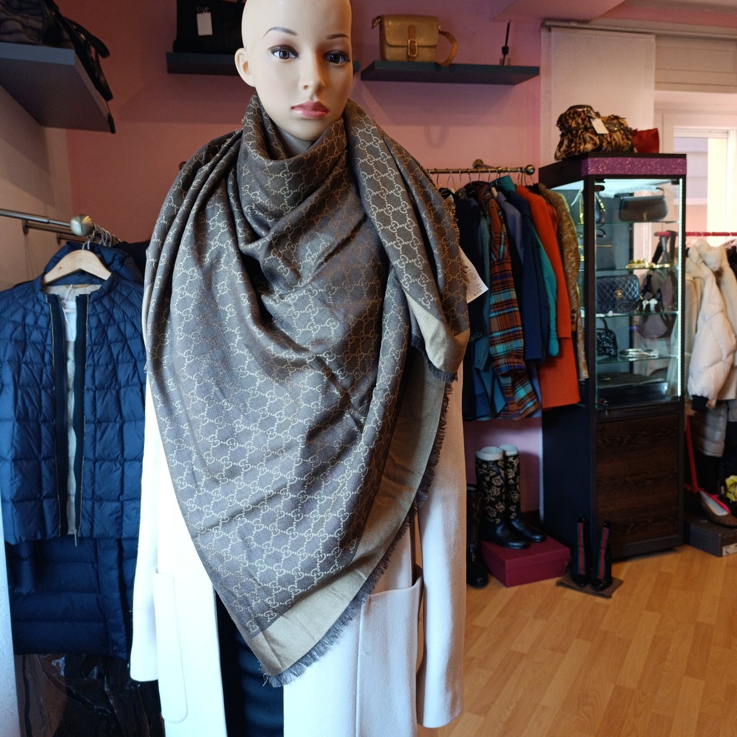 Sciarpa Gucci double face