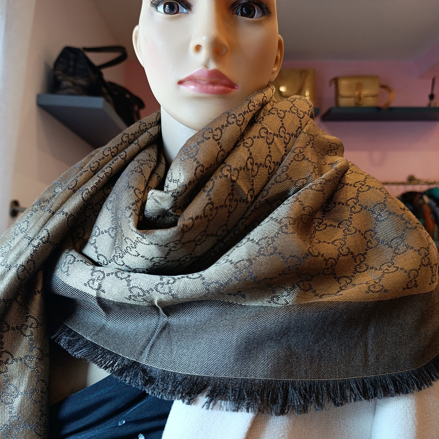 Sciarpa Gucci double face